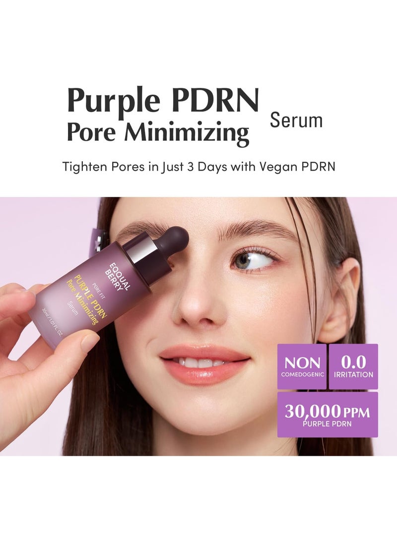 Eqqualberry Purple Pdrn Pore Minimising Serum 30ml - Image 4